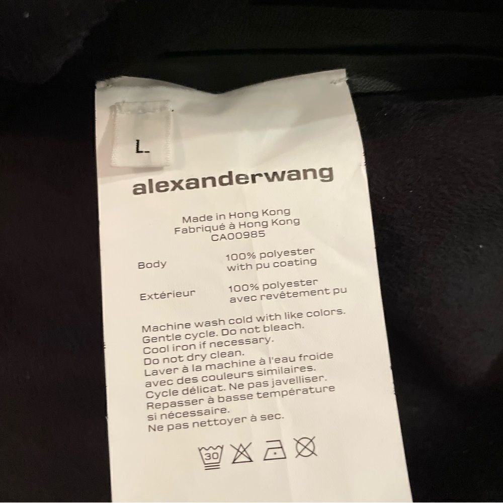 Alexander Wang vegan leather dress - Picture 6 of 7